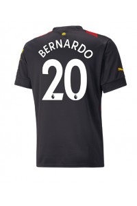 Manchester City Bernardo Silva #20 Fotballdrakt Borte Klær 2022-23 Korte ermer